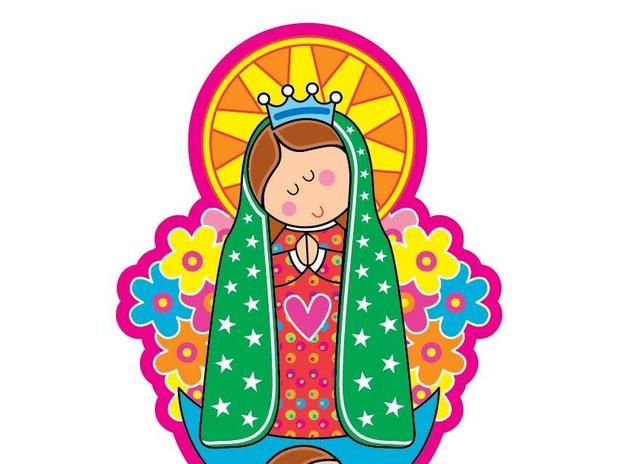 Imágenes de la Virgen de Guadalupe para niños (Dibujos, Gif, Ilustraciones]  | Educación para Niños
