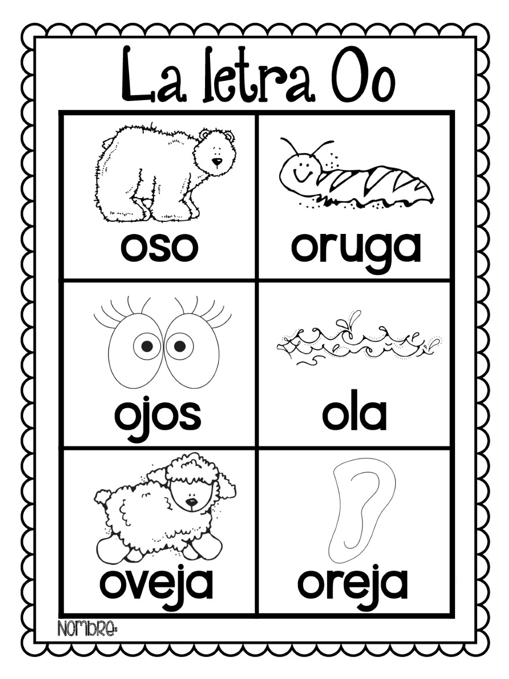 Palabras con O [ Marcas, Colores, Plantas, Animales, Cosas, Paises, Verbos  ] | Educación para Niños