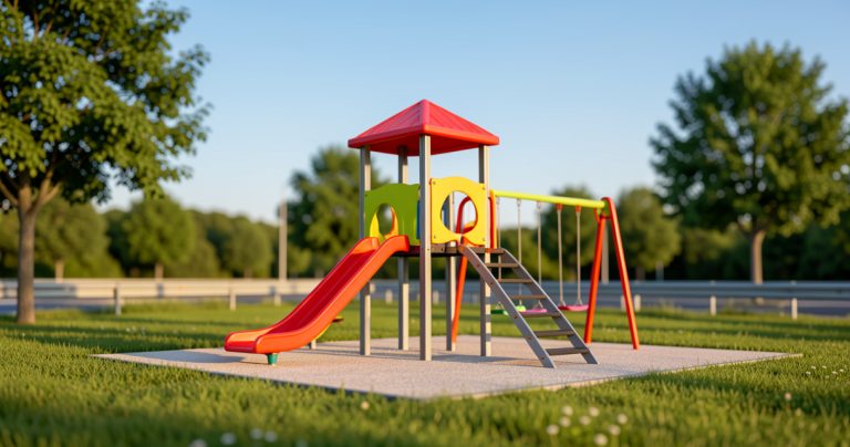 Áreas de descanso con juegos para niños en autopistas francesas