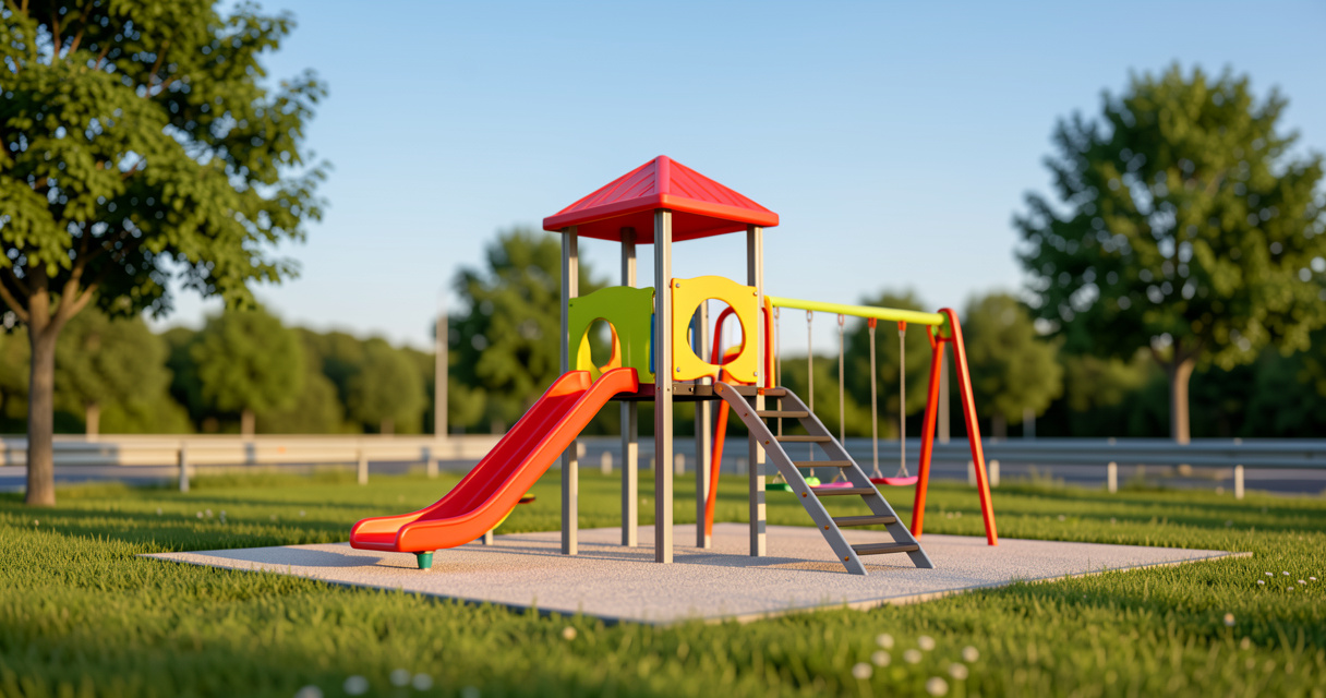 Áreas de descanso con juegos para niños en autopistas francesas