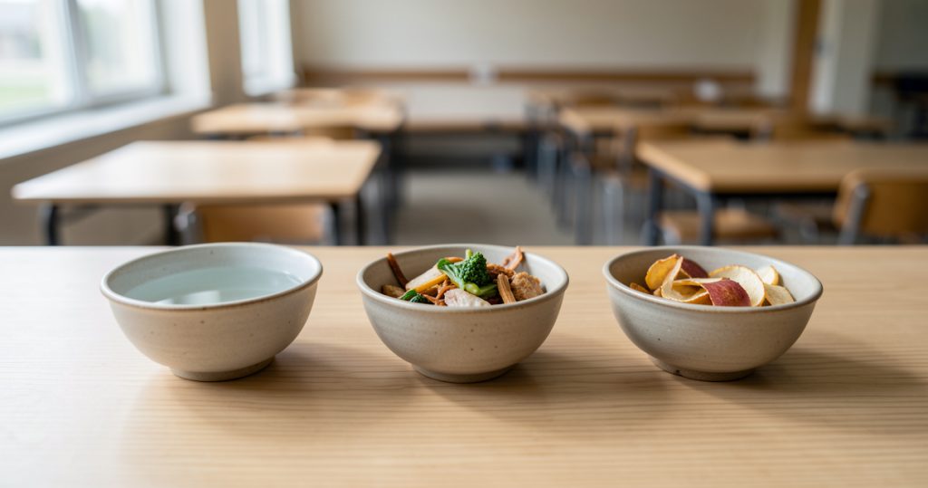 Desperdicio alimentario en el comedor escolar: guía real