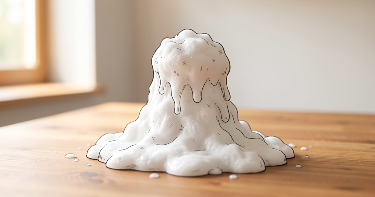 Volcán casero de bicarbonato: experimento para niños de 10 a 12 años